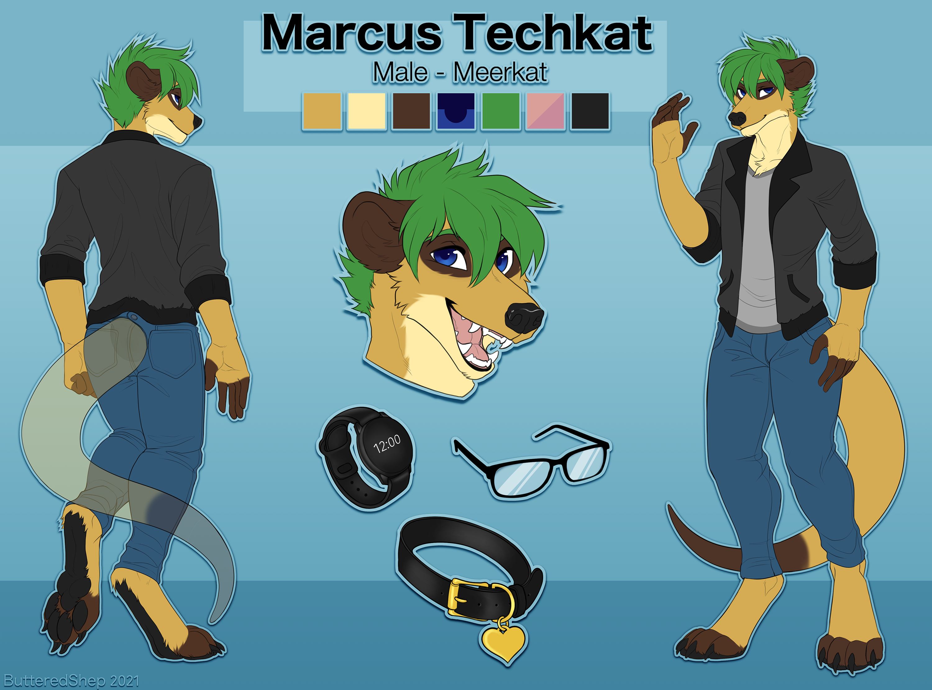 Clothed Reference Sheet